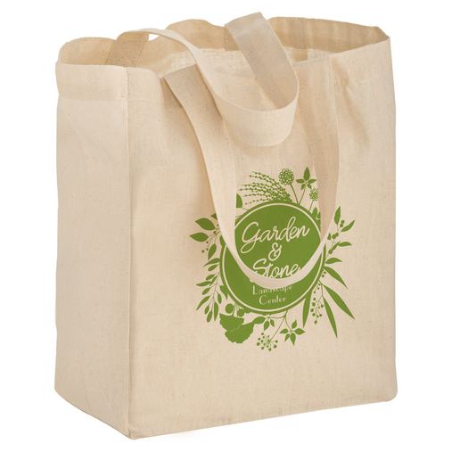 Custom Printed Cotton Canvas Tote Bag w/Full Color (16"x6"x12") - Color Evolution - CN16612-CE